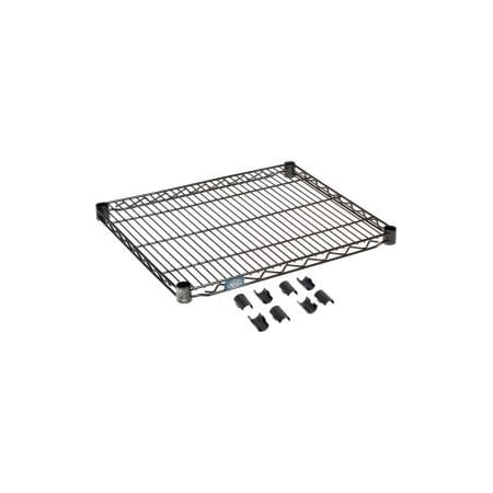 Global Equipment Nexel    S2130B Black Epoxy Wire Shelf 30"W x 21"D 711080